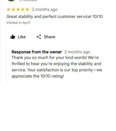 Client très satisfait de la qualité du service abonnement IPTV
